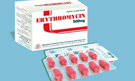 داروی آنتی بیوتیک اریترومایسین